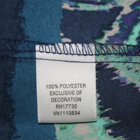 XHILARATION Dress Paisley Tie Dye Peacock Boho Floral Colorful Racerback Lace XS - Picture 8 of 14